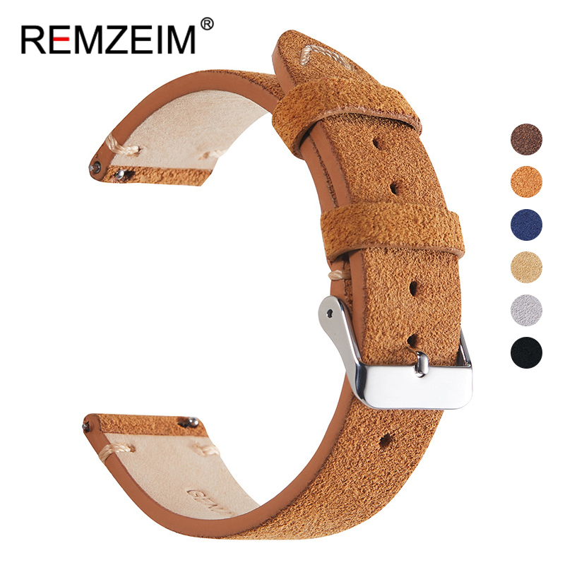 Suede Strap Watch - Gelang jam tangan lembut buatan tangan