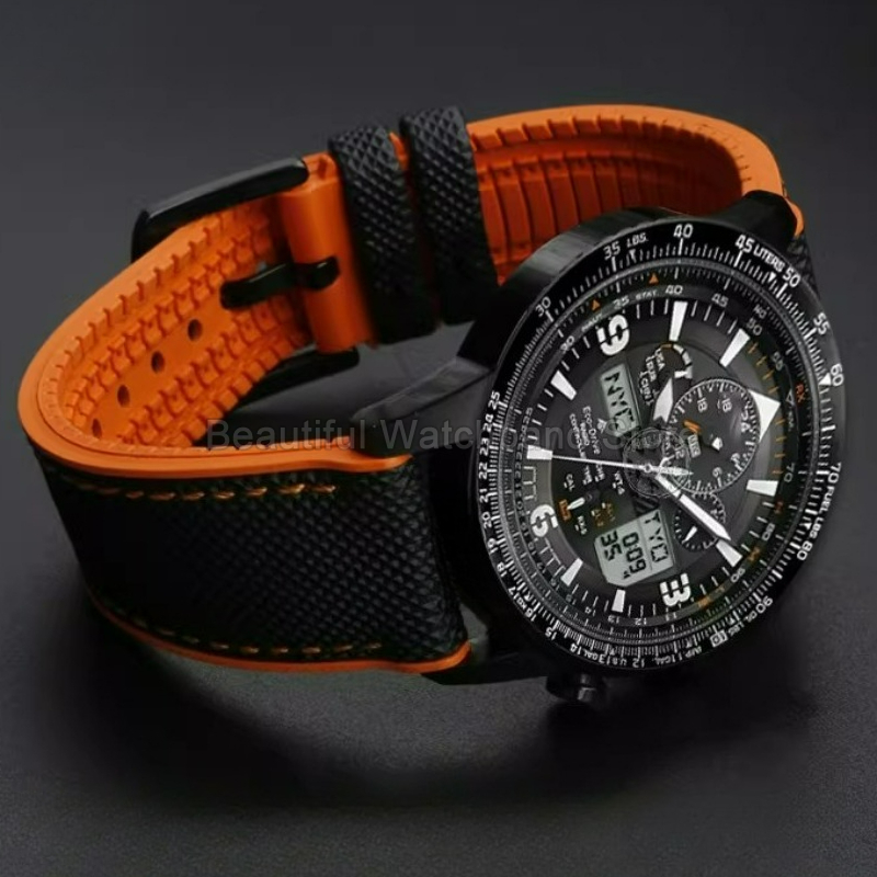 Citizen Watch Promaster - Tali Jam Tangan Silikon Fluororubber Pria