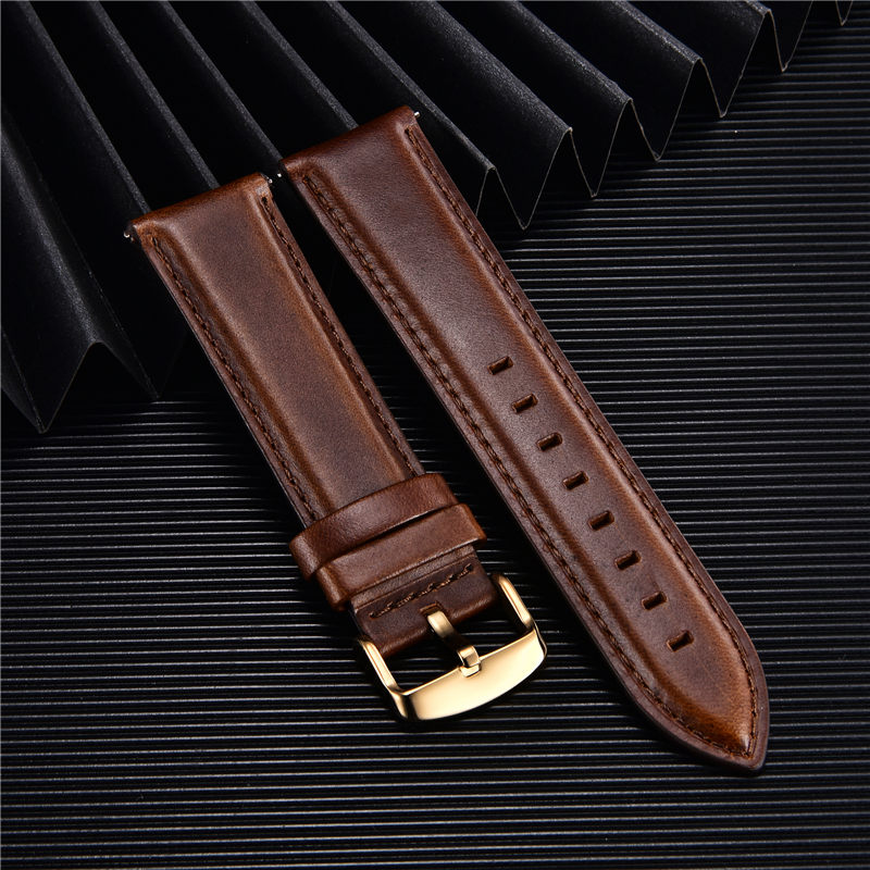 Leather Strap Quick Release - Tali Jam Tangan Kulit Asli Kualitas
