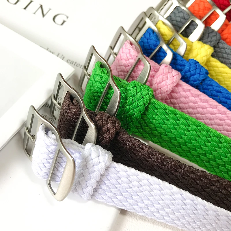 Perlon Strap Woven - Tali Jam Nilon Gelang Jam Tenun