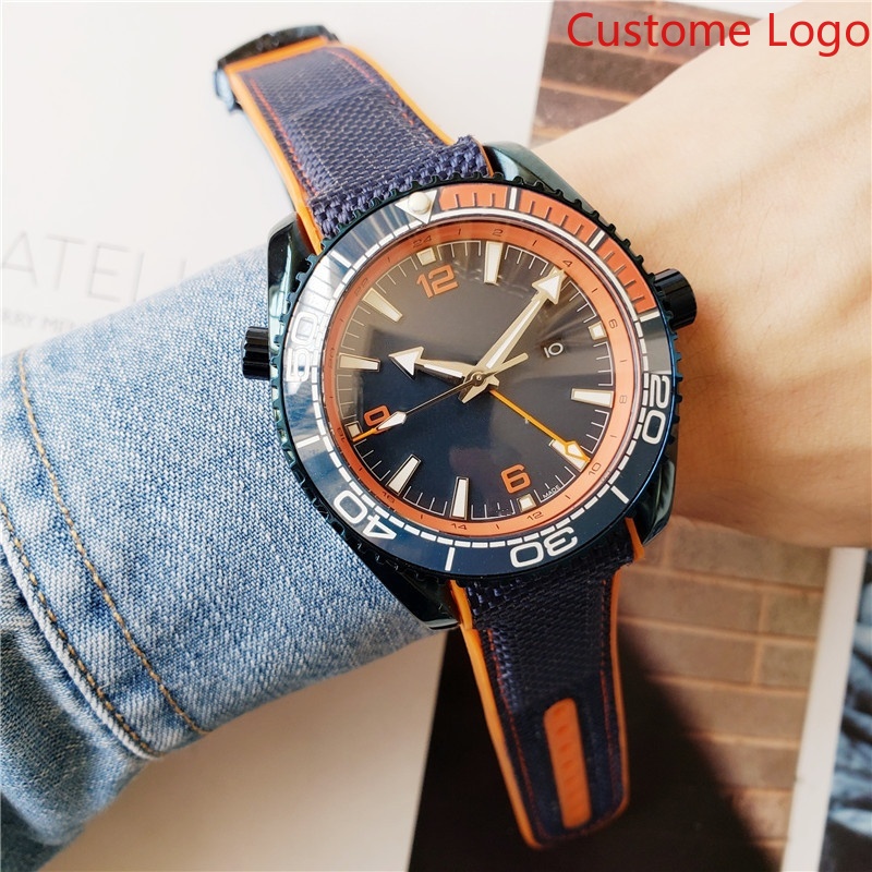 Rubber Strap Diver - Jam Tangan Men GMT Diving dengan