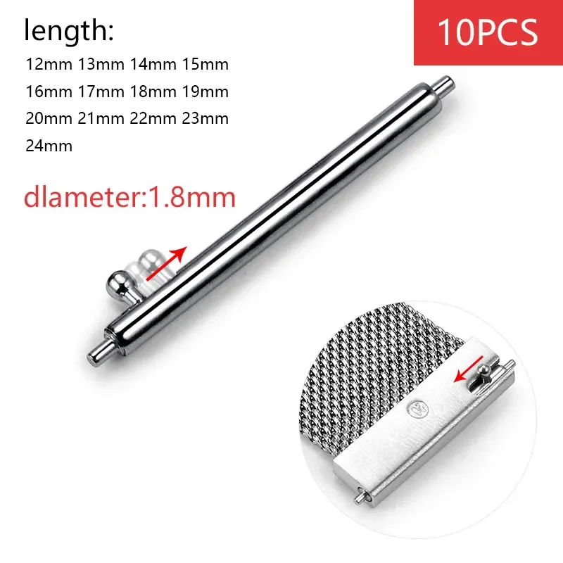 22MM 20MM 10 Buah Pin Jam Tang - Spring Bar Tool Set ulasan dan harga