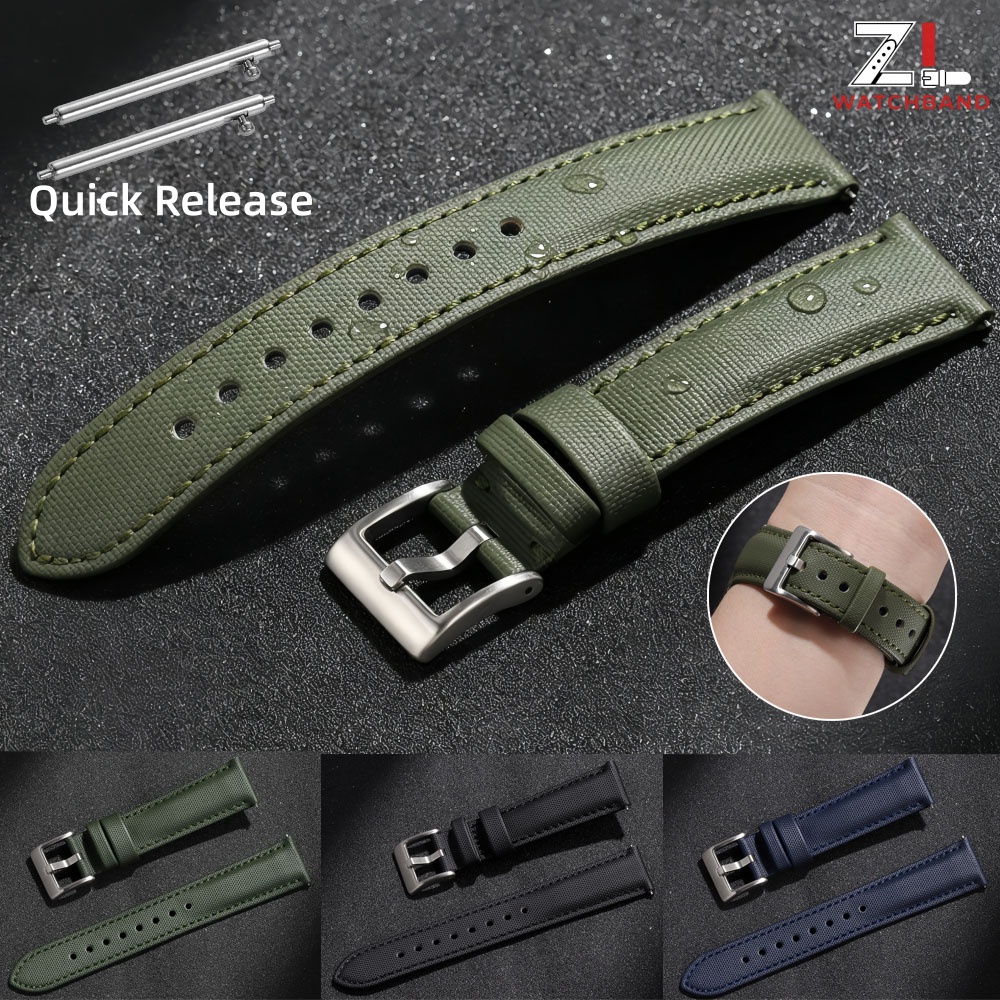 Tali Jam Tangan Premium Sailcl - Canvas Strap Watch ulasan dan harga