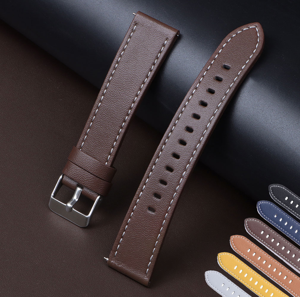 Tali Jam Tangan Kulit Anak Sap - Leather Strap Quick Release ulasan dan harga
