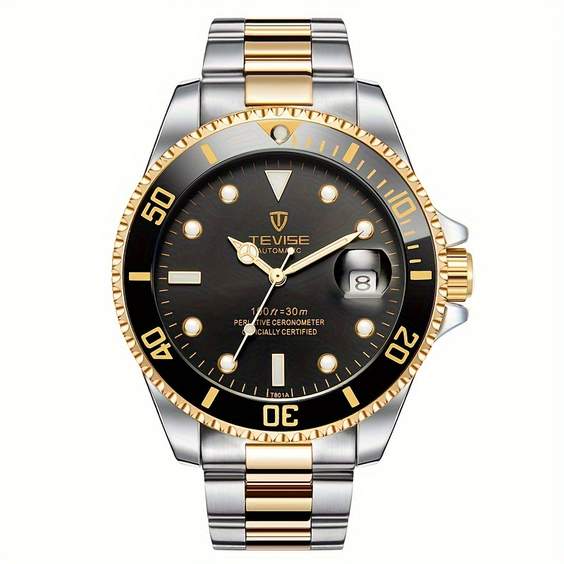 TEVISE jam tangan mekanis pria - Rolex Watch Datejust ulasan dan harga