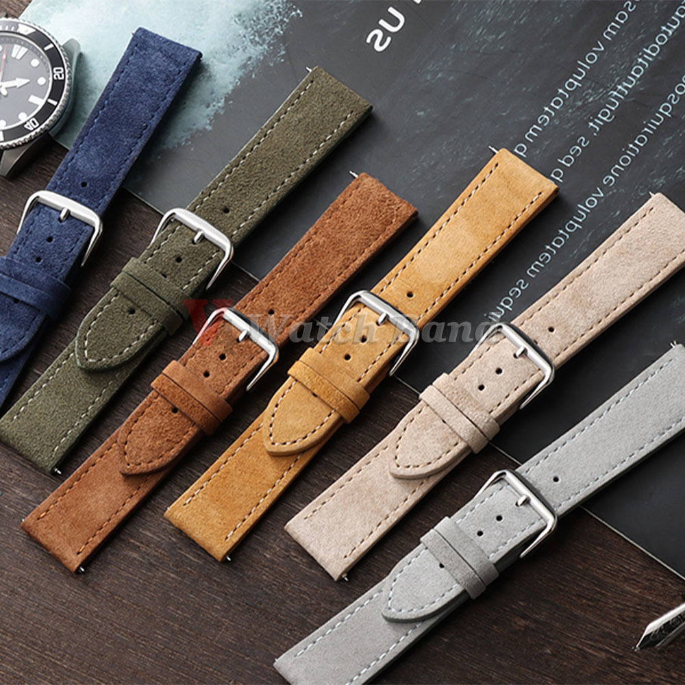 Tali Jam Tangan Kulit Suede 18 - Suede Strap Watch ulasan dan harga