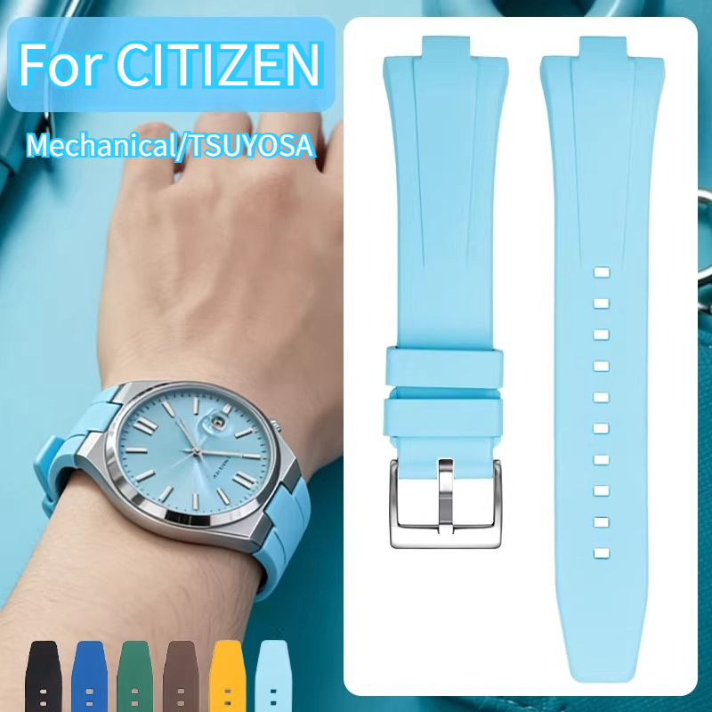 Tali Jam Tangan Karet Fluor Pr - Citizen Watch Tsuyosa ulasan dan harga
