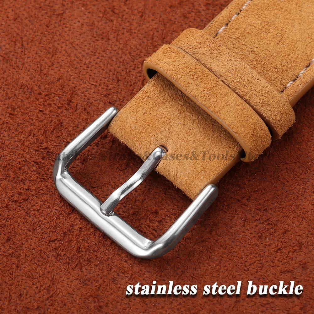Tali Jam Tangan Kulit Suede Vi - Leather Strap Quick Release ulasan dan harga