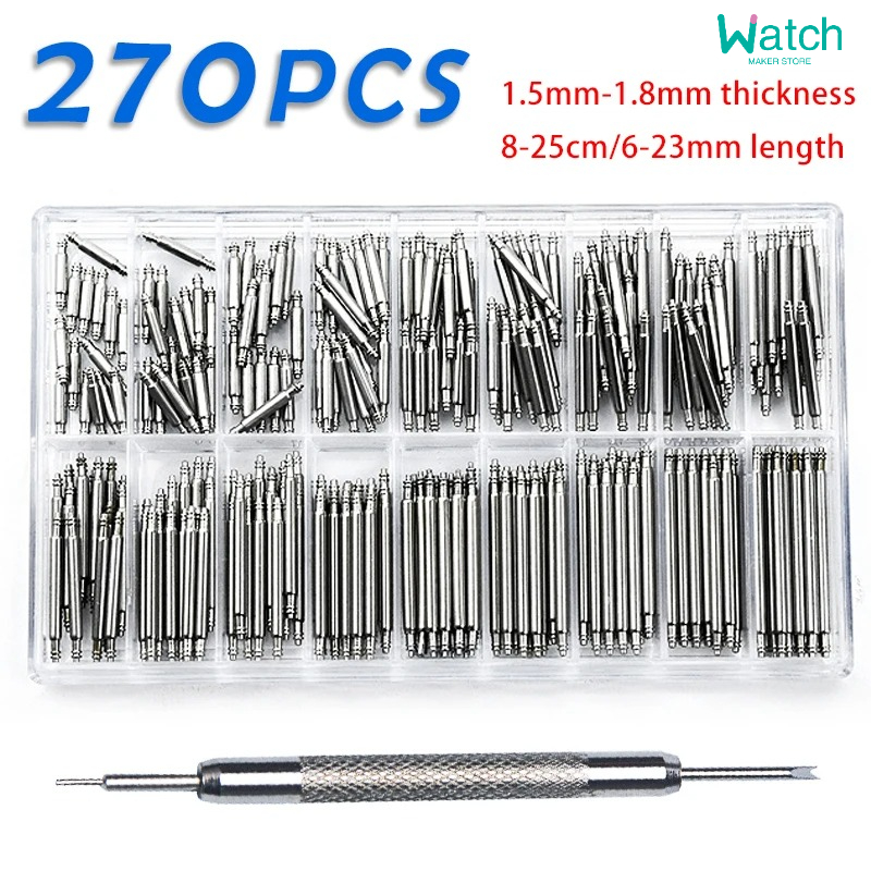 270 Buah/Set Batang Pegas Baja - Spring Bar Tool Set ulasan dan harga