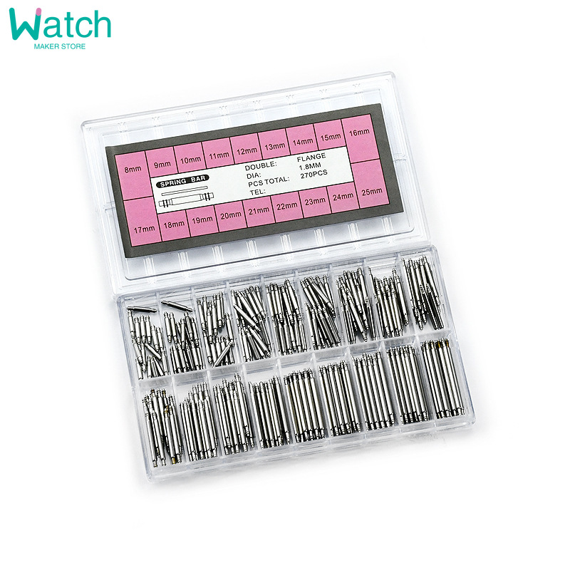 270 Buah/Set Batang Pegas Baja - Spring Bar Tool Set ulasan dan harga