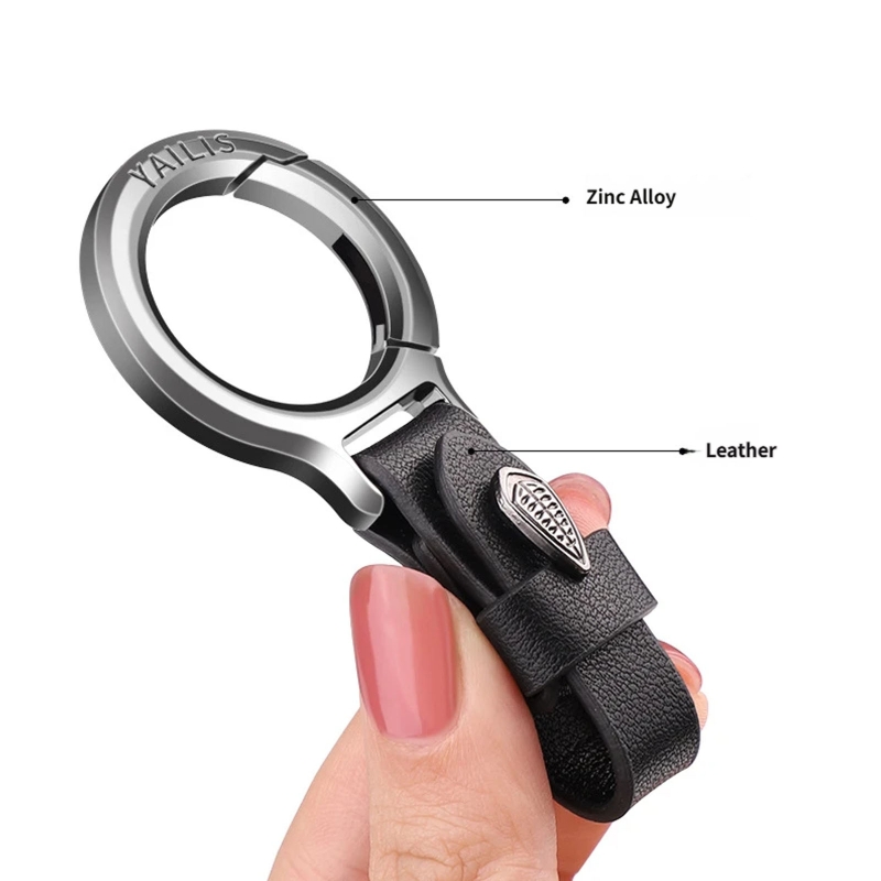 QM08 Gantungan Kunci Paduan Ny - Leather Strap Quick Release ulasan dan harga