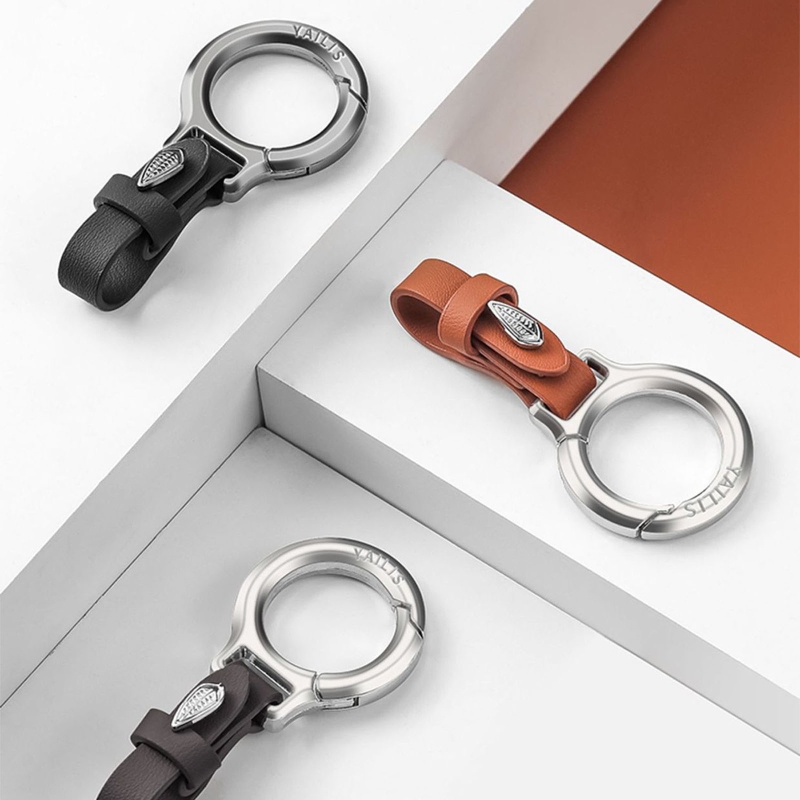 QM08 Gantungan Kunci Paduan Ny - Leather Strap Quick Release ulasan dan harga