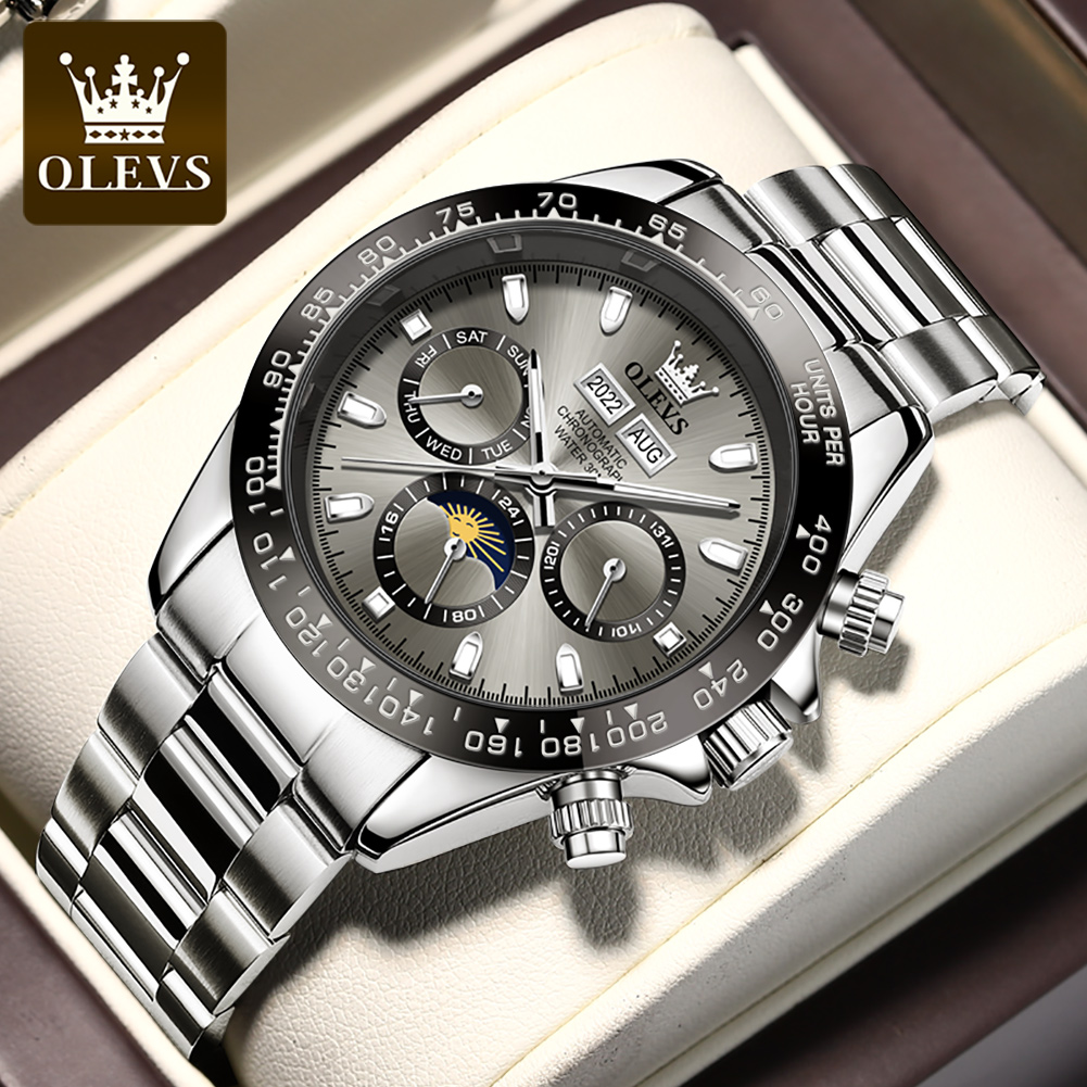 OLEVS jam tangan mekanis otoma - Rolex Watch Datejust ulasan dan harga