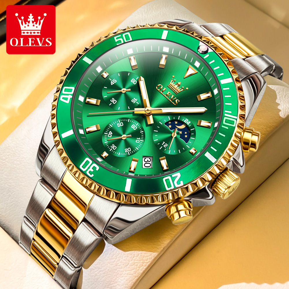 Jam Tangan Pria OLEVS 2870 Fas - Rolex Watch Datejust ulasan dan harga
