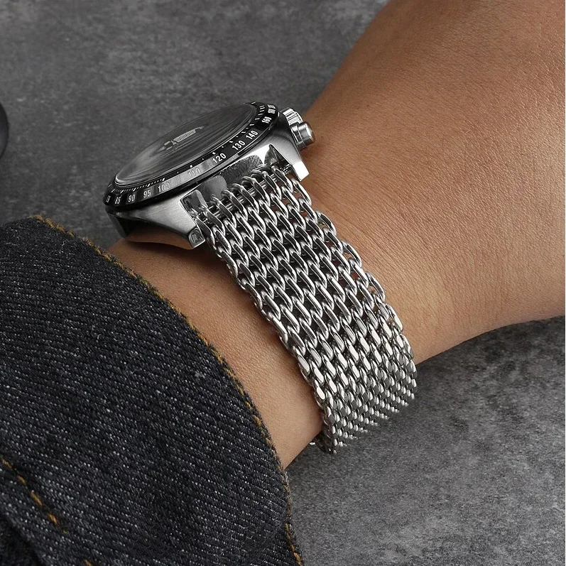 Gelang jam tangan untuk Rolex, - Mesh Strap Metal ulasan dan harga