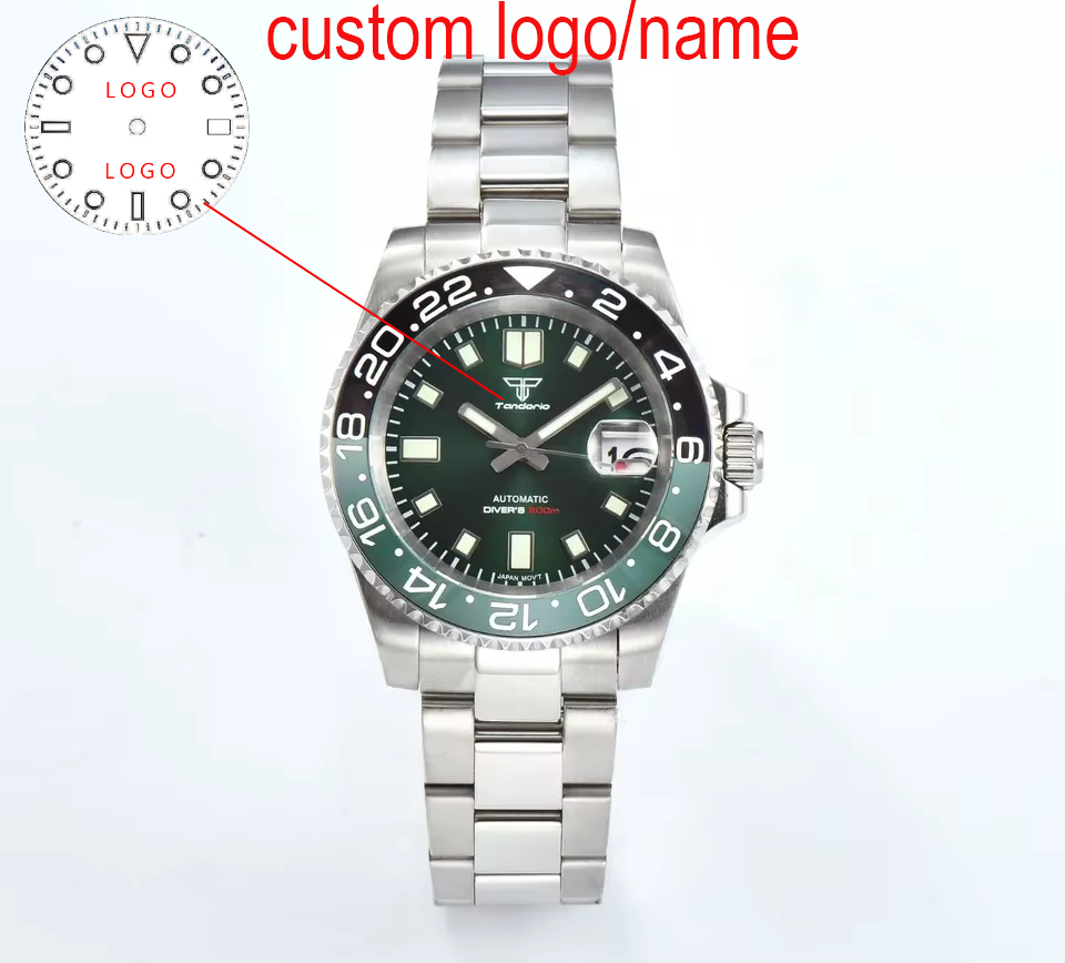 Jam Tangan Pria Penyelam Hijau - Stainless Bracelet Diver ulasan dan harga
