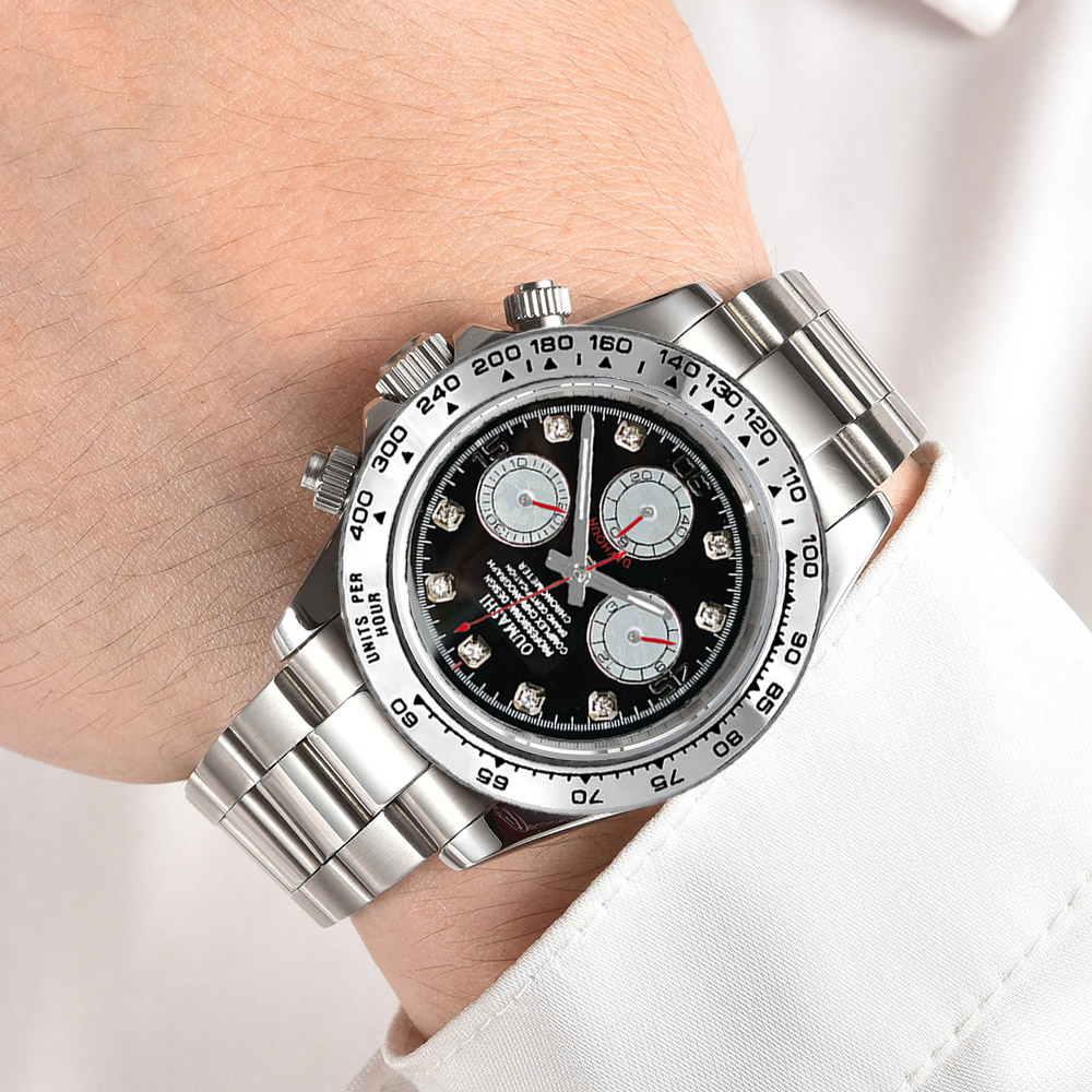 Jam Tangan Mewah VK63 39Mm Jam - Stainless Bracelet Diver ulasan dan harga