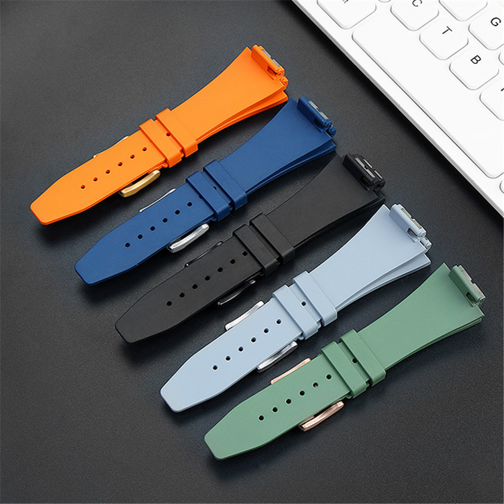 Tali jam tangan karet Fluoro P - Casio Watch G-Shock Ga-2100 ulasan dan harga