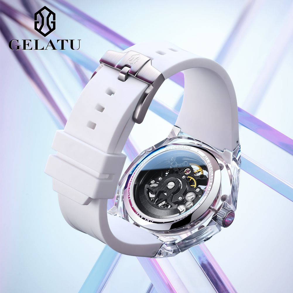 Jam Tangan Pria Mekanik Otomat - Rubber Strap Diver ulasan dan harga