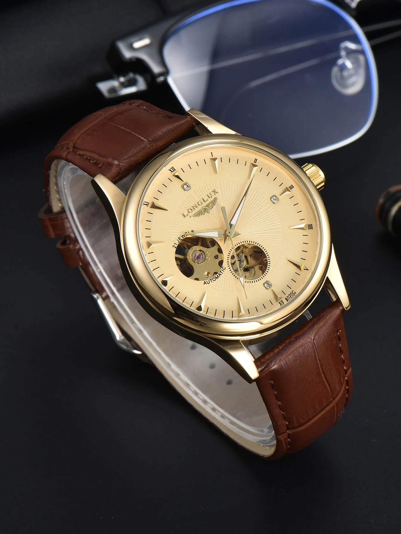 Jam Tangan Otomatis LONGLUX Ga - Seiko Watch 5 Sports ulasan dan harga